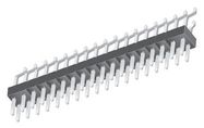 CONN, R/A HEADER, 40POS, 2ROW, 2.54MM