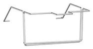 CLAMP, METAL, FOR RUZ RELAY SOCKET