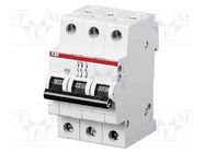 Circuit breaker; 230/400VAC; Inom: 16A; Poles: 3; Charact: C; 6kA ABB