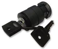 KEYSW 3POS KEY455OUT C SPRGR&LTOC