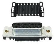 D SUB CONN, PLUG, DA, 15POS, CABLE