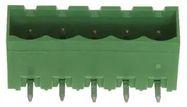 TERMINAL BLOCK, R/A HEADER, 5WAY, TH