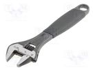 Wrench; adjustable; 158mm; Max jaw capacity: 20mm; ERGO® BAHCO