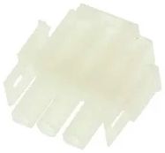 CONNECTOR HOUSING, PL, 3POS, 6.35MM