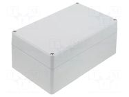 Enclosure: multipurpose; X: 120mm; Y: 200mm; Z: 92mm; EUROMAS II; ABS BOPLA