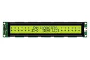 DISPLAY, ALPHANUMERIC, 40X2, YELLOW/GRN