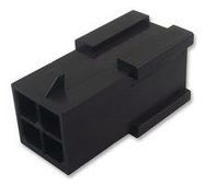 CONNECTOR HOUSING, PLUG, 8POS, 3MM