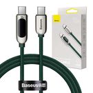 Baseus Display Cable USB-C to USB-C 100W 1m (green), Baseus