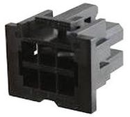 CONNECTOR HOUSING, PLUG, 6POS