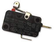 MICROSWITCH, SPST-NC, 16A, SHORT ROLLER
