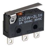 MICROSWITCH, SPDT, 0.1A, SIM LEVER