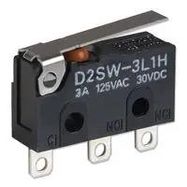 MICROSWITCH, SPDT, 0.1A, SIM LEVER