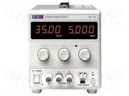 Power supply: laboratory; switched-mode,single-channel; 0÷18VDC AIM-TTI