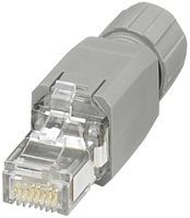 PLUG, RJ45, CAT5E, IP20, 8WAY