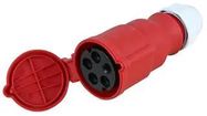 CONNECTOR, 415V, 32A, 3P+N+E