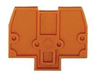 END PLATE, 2MM, ORANGE