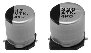 CAP, 330┬╡F, 16V, RADIAL, SMD EEETK1C331UP
