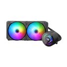 PC Water Cooling AiO Darkflash DX240 RGB 2x 120x120 (black), Darkflash