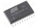 IC: AVR microcontroller; SO20-W; 1.8÷5.5VDC; Ext.inter: 12; Cmp: 1 MICROCHIP TECHNOLOGY
