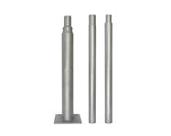 Lighting split pole 3m grey