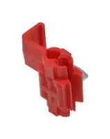TERM, QUICK SPLICER, 22-18AWG, RED, PP