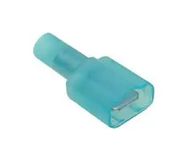 TERM, MALE DISCONNECT, 0.25"X0.032", BLU