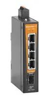 ENET SW, RJ45X4, SFPX1, 10MBPS/100MBPS