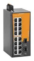 ENET SW, RJ45X16, SFPX2, 10MBPS/100MBPS
