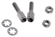 D SUB JACK SCREW, 2-56