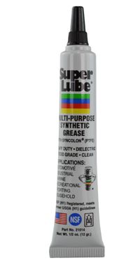 Универсальная синтетическая смазка с SUPER LUBE® 12 г SYNCOLON® (PTFE), диэлектрическая, идеально подходит для смазки резьбы 3D-принтеров