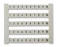 TERMINAL BLOCK MARKER, 1-10, 5MM
