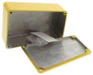 ENCLOSURE, SMALL, ALUM, YELLOW