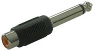 ADAPTOR, MONO PLUG TO RCA RCPT