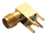 RF COAXIAL, SMA, RIGHT ANGLE JACK, 50OHM