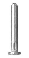 PCB TERMINAL PIN, SINGLE SIDED 1.3MM DIA
