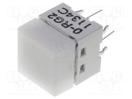 Switch: keypad; Pos: 2; SPST-NO; 0.05A/24VDC; white; LED; red/green OMRON Electronic Components