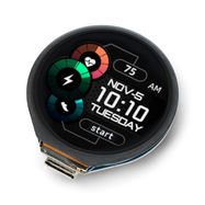 RP2040 Microcontroller Development Board, with 1.28inch Round Touch LCD
