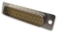 D SUB, PLUG, SOLDER CUP, 25WAY