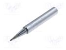 Tip; conical sloped; 1mm; for  soldering iron; PENSOL-SL963-C SOLOMON SORNY ROONG