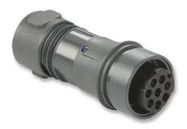 CIRCULAR CONNECTOR, RCPT, 16POS, CRIMP