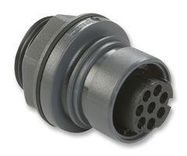 CIRCULAR CONNECTOR, RCPT, 16POS, CRIMP