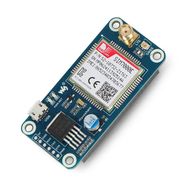 LTE GPS HAT - NB-IoT / LTE / GPRS / GPS SIM7000E - for Raspberry Pi 3B+/3B/2B/Zero - Waveshare 14865