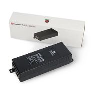 Raspberry Pi PoE+ Injector - official PoE power supply - RJ45 - with IEC socket - 30W - for Raspberry Pi - black