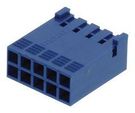 CONNECTOR, RECEPTACLE, 2.54MM, 10WAY