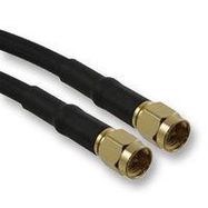 CABLE ASSY, RG-58, BLACK, 48IN