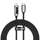 USB-C cable for Lightning Baseus Display, PD, 20W, 2m (black), Baseus