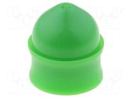 Plunger; 5ml; green; universal; silicone free; polypropylene FISNAR