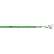 Industrial Ethernet cable Cat.7 for flexible use, 4 pairs, PUR outer sheath with UL-approval, 4x2xAWG26/7