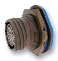 CIRCULAR, SIZE 25, 128WAY, PIN; Military Specification:MIL-DTL-38999 Series III; Circular Connector Shell Style:Jam Nut Receptacle; No. of Contacts:128Contacts; Circular Contact Type:Crimp Pin; Coupling Style:Threaded; Insert Arrangement:25-35; Connector 