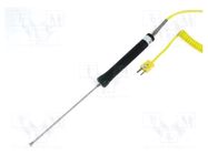 Probe: K-type temperature; -50÷700°C; Probe l: 150mm AXIOMET